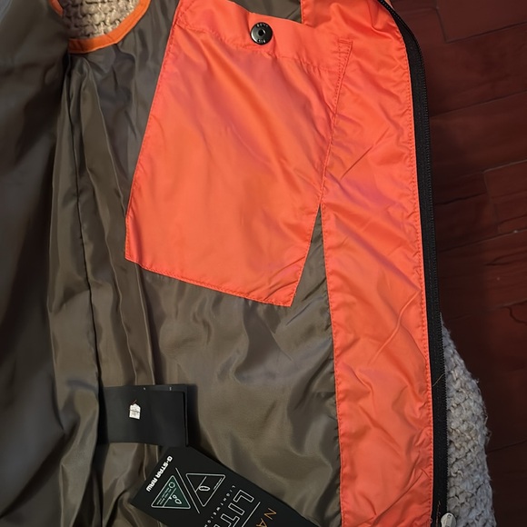 G-Star Raw Lightweight Quilted Vest | Orange | Sz S | Water Repelent - Picture 5 of 10